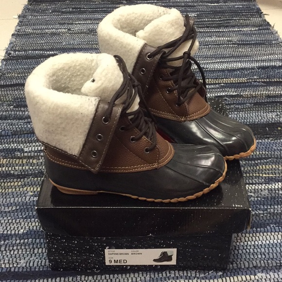 totes duck boots
